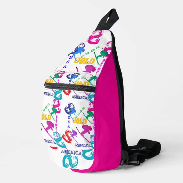OLYMPIC SKIING SLING BAG (Right Corner)