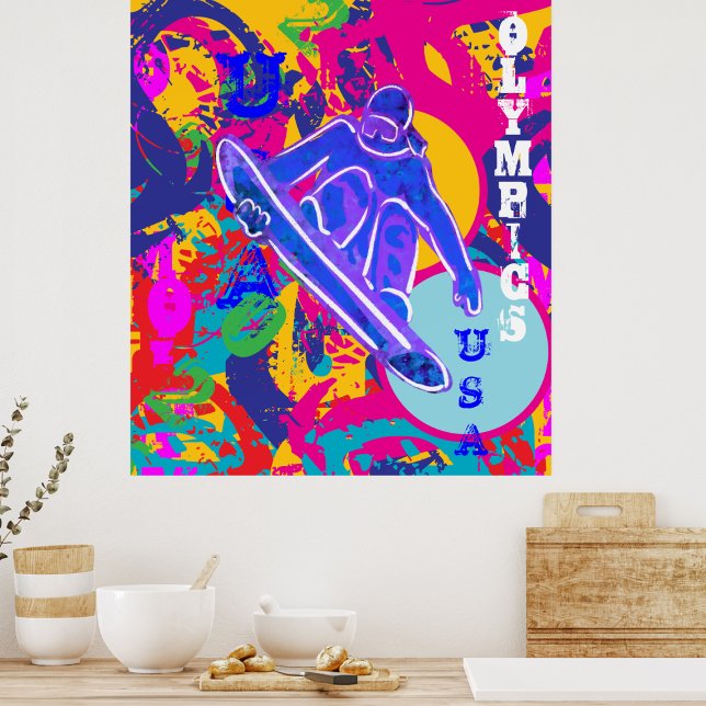 OLYMPIC SNOWBOARDING  POSTER (Creator Uploaded)