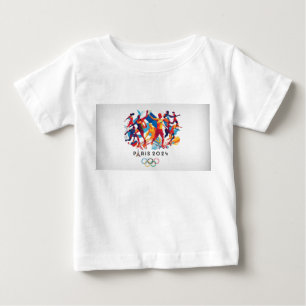 Olympic Spirit Watercolor T-Shirt