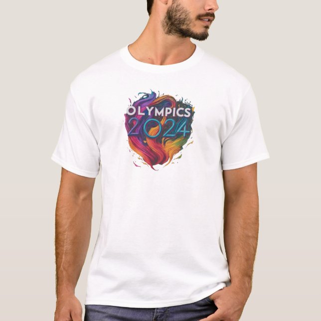 Olympics 2024 Opening Ceremony - Customised T-Shir T-Shirt (Front)