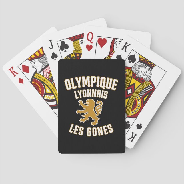 Olympique Lyonnais Les Gones Playing Cards (Back)