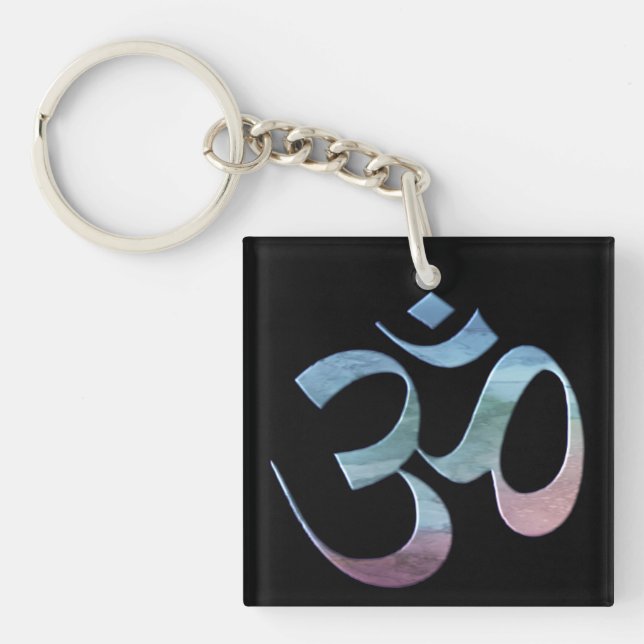 Om 1 key ring (Front)