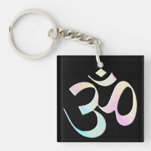 Om 2 key ring