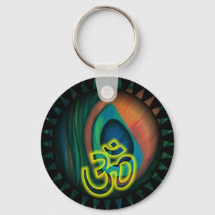 Om 3 key ring