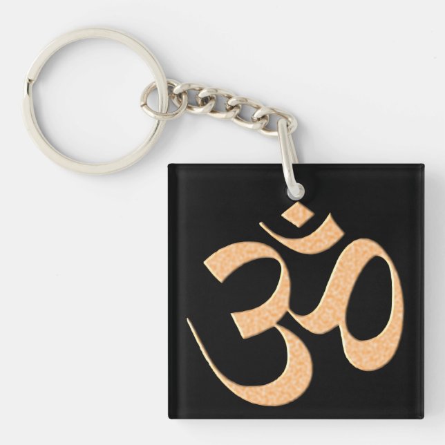 Om 4 key ring (Front)