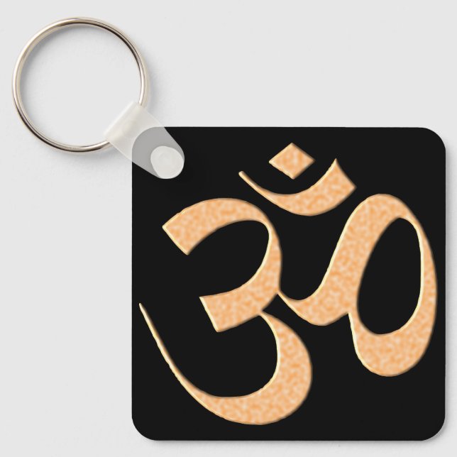 Om 4 key ring (Front)