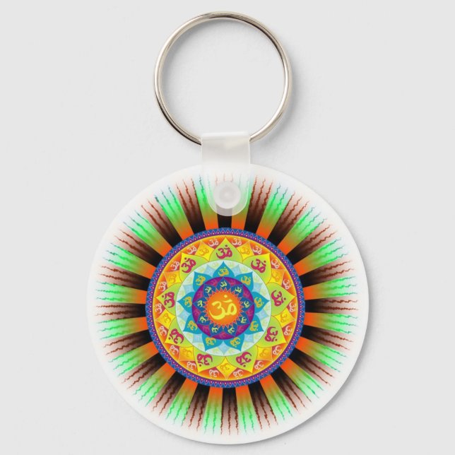 Om 5 key ring (Front)