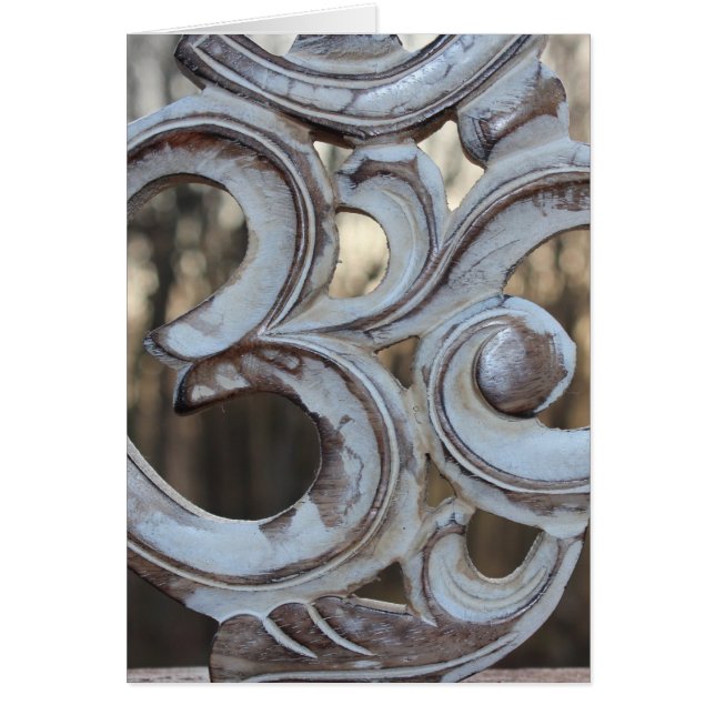 Om/ AUM Card (Front)