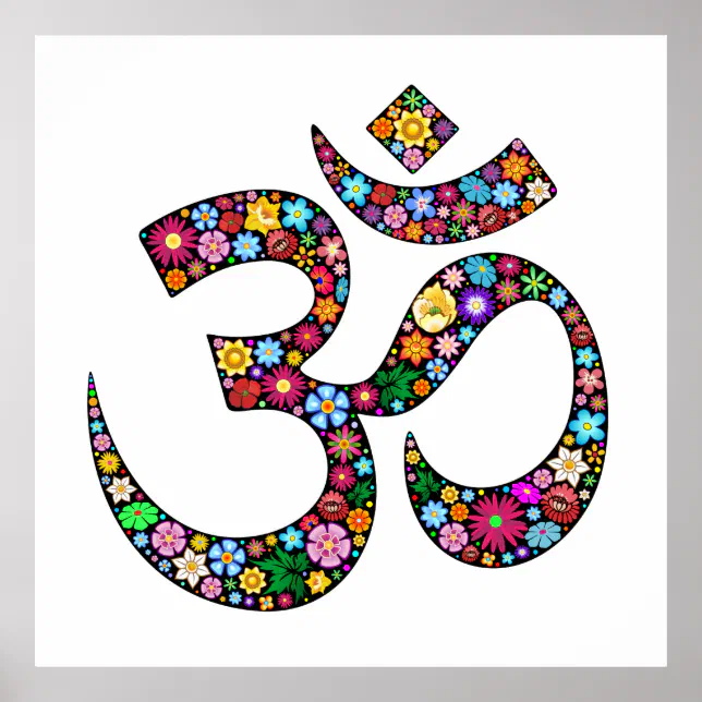 Om Aufkleber In Gold – Yoga, Meditation & Spiritualität – Selbstklebend & Wasserfest – 6x6 Cm
