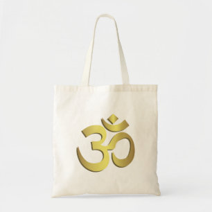 Om ( Aum ) Namaste yoga symbol Tote Bag