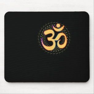 Om Aum Omkara Ancient Symbol Art Spiritual Yoga Me Mouse Mat