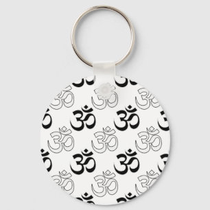Om, Aum Symbol Key Ring