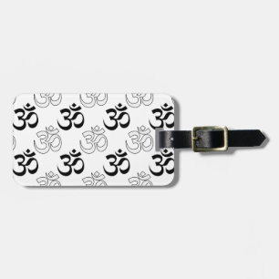 Om, Aum Symbol Luggage Tag