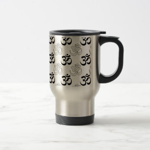 Om, Aum Symbol Travel Mug