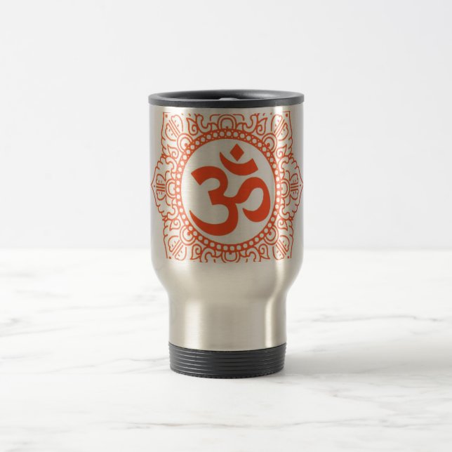 Om/ Aum Travel Mug (Center)