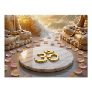 OM - AUM - ZEN BUDDHISM POSTER