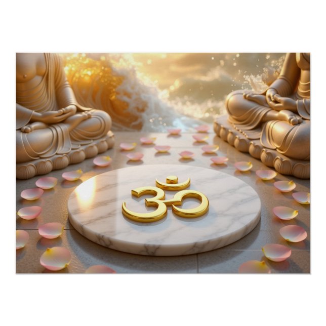 OM - AUM - ZEN BUDDHISM POSTER (Front)