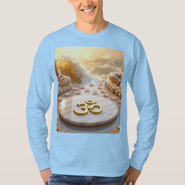 OM - AUM - ZEN BUDDHISM T-Shirt (Front)