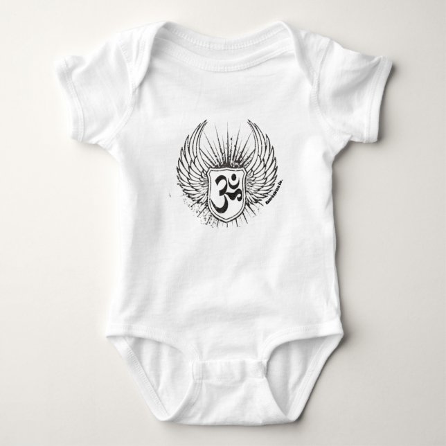 Om Baby Bodysuit (Front)