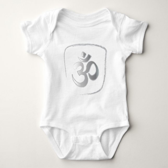 Om Baby Bodysuit (Front)