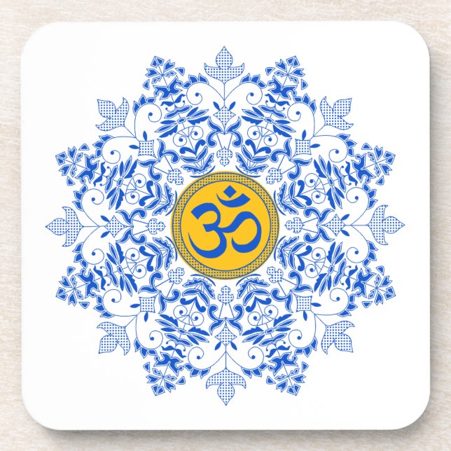 Om design coaster (Front)