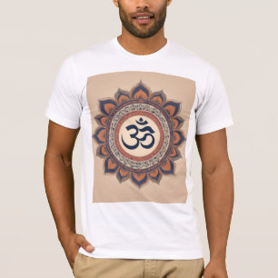 Om Design T-shirt beautifully blends spirituality