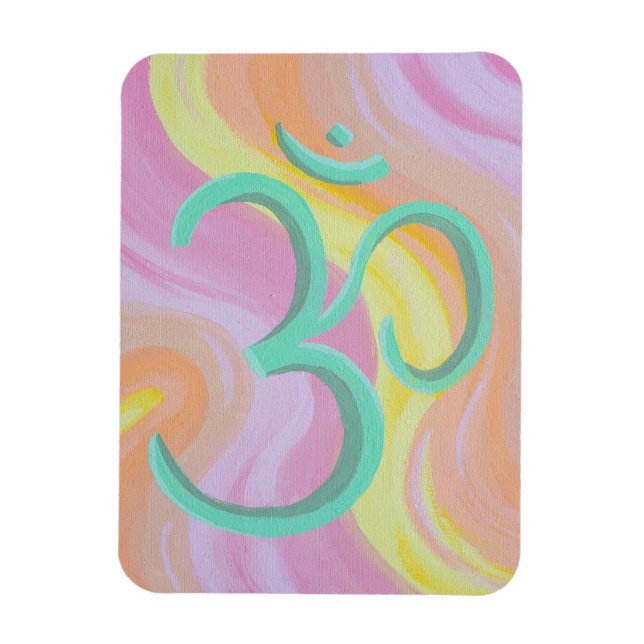 Om Flexible Magnet (Vertical)