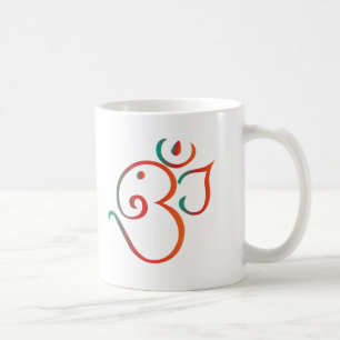 Om-ganpati-green-orange Coffee Mug