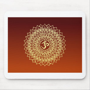 OM HINDU SYMBOL MOUSE MAT