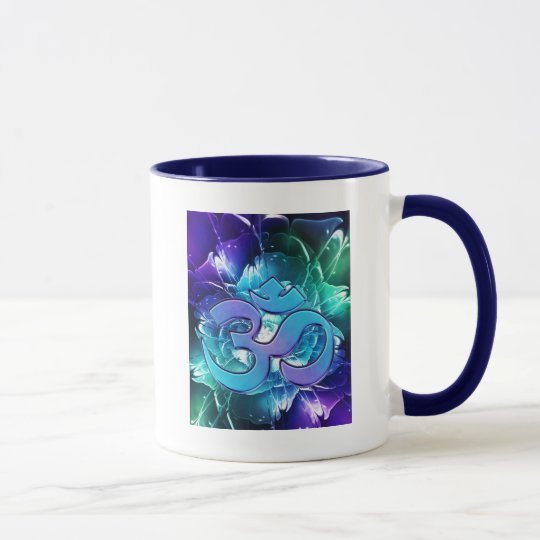 Om I See Blues and Greens Mug