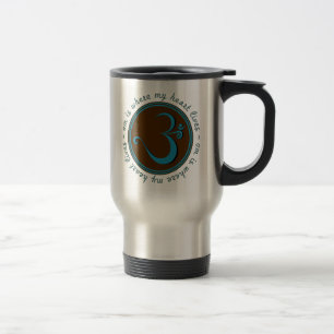 Om is Where Travel Mug