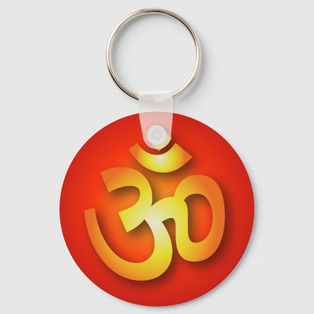 Om Key Ring (Front)