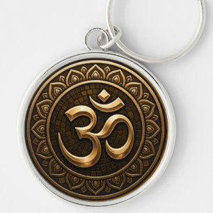 Om Key Ring
