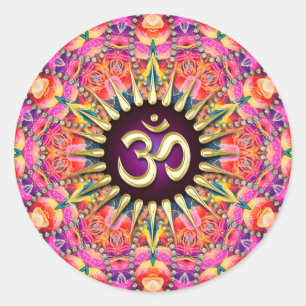 OM Light Fearless Berry Spiritual Healing Sticker