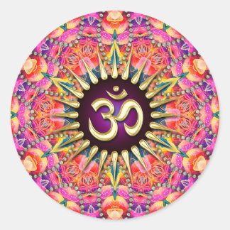 OM Light Fearless Berry Spiritual Healing Sticker