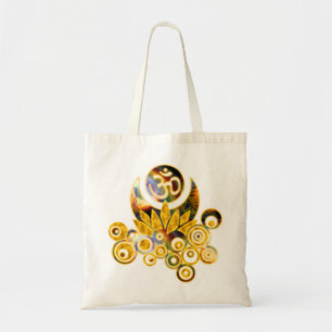 Om Lotus Tote Bag