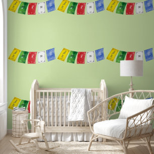 OM MA NI PADME HUM - Prayer Flags 1 Wallpaper