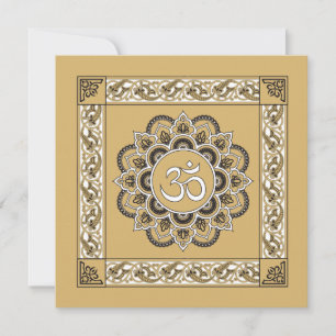 OM Mandala - Greeting Card