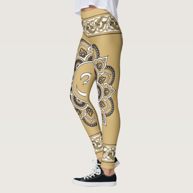 OM Mandala - Leggings (Left)