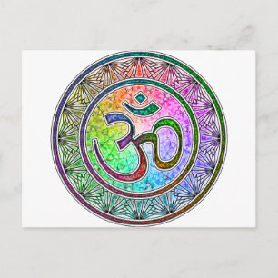 OM-mandala Postcard