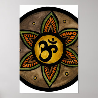 Om Mandala Poster