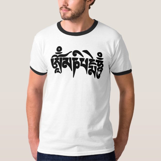Om-Mani-Padme-Hum-2 T-Shirt (Front)