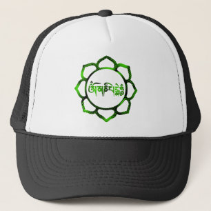 om mani padme hum-2 trucker hat