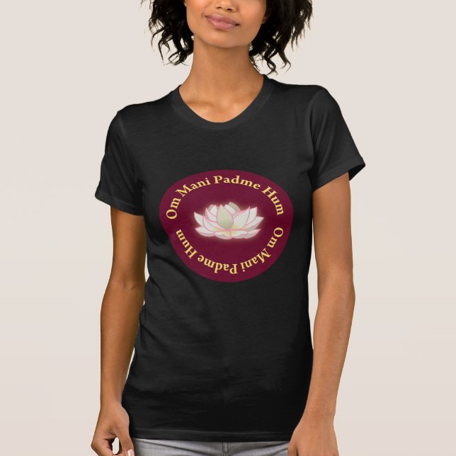 Om Mani Padme Hum T-Shirt (Front)