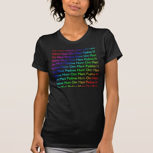 Om Mani Padme Hum T-Shirt (Front)