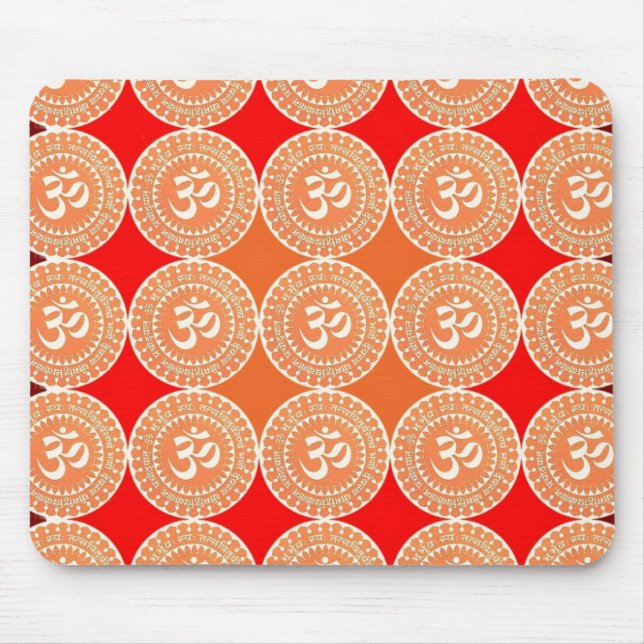 OM MANTRA -  OmMantra ALL OVER Mouse Mat (Front)