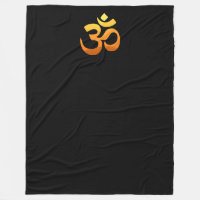 Om Mantra Symbol Gold Sun Meditation Yoga