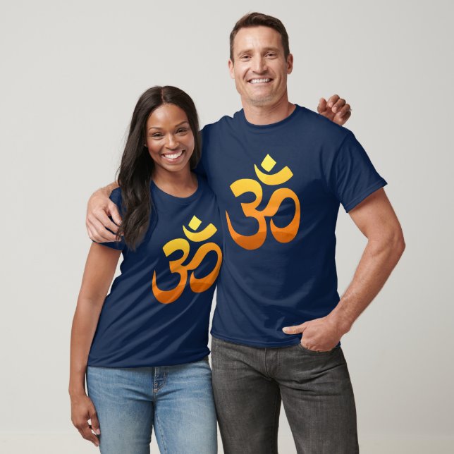 Om Mantra Symbol Meditation Yoga Asana Relax Men's T-Shirt (Unisex)