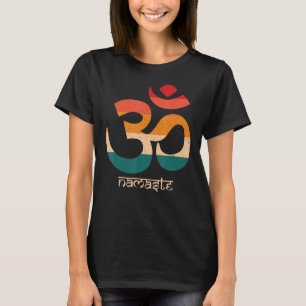 Om Meditation Symbol Namaste Hindu Lotus Buddhism T-Shirt