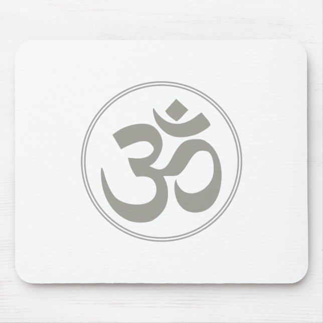 Om Mouse Mat (Front)